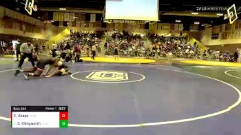 182 lbs Cons. Round 2 - Dillon Ellingworth, Chaparral vs Emmanuel Akapo, Pomona