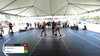 160 lbs Consi Of 16 #2 - Noah Reynolds, Clovis Wrestling vs Andres Perez, Thunder WC