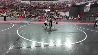 67 lbs Champ. Round 2 - Logan Schreier, Cashton Youth Wrestling vs Liam Crook, Richland Center Wrestling Club