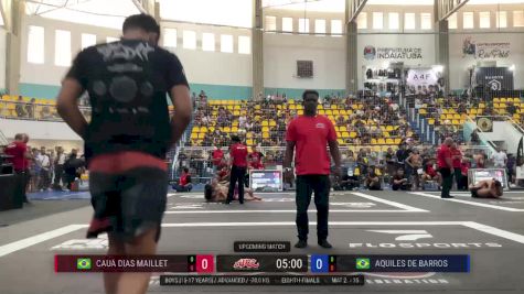 Aquiles De Barros vs Cauã Dias Maillet 2025 ADCC Brazilian Nationals