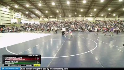 80 lbs Cons. Round 2 - Haydon Williams, Altamont Longhorn Wrestling vs Jayke Healey, Sons Of Atlas