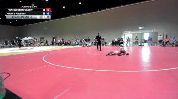 105 lbs Champ. Round 3 - Katelynn Dockery, TX vs Grace Halbert, OK