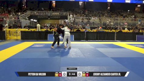 Jeremy Alexander Carter Jr. vs Peyton Kai Wilson 2025 Pan Kids Jiu-Jitsu IBJJF Championship