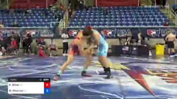 152 lbs Consi Of 32 #1 - Kaleb Oliver, Oregon vs Marc Kleyman, New York