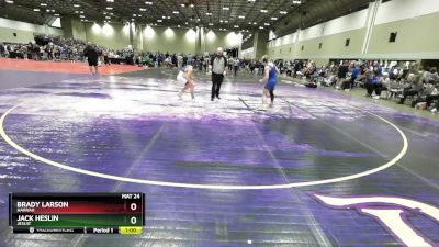 120B Quarterfinal - Brady Larson, HARRAH vs Jack Heslin, Jesuit