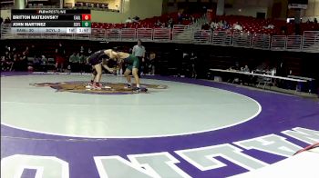 150 lbs Round 3 (4 Team) - Britton Matejovsky, Eaglecrest vs John Martinez, Schuyler