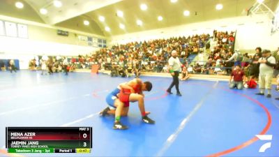 144 lbs Cons. Round 2 - Jaemin Jang, Torrey Pines High School vs Mena Azer, Bellflower Hs