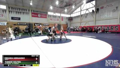 120 (122) Champ. Round 1 - Therese Nguyen, St Patrick - St Vincent vs Miranda Hernandez, Analy