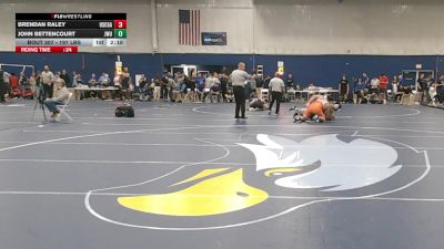 197 lbs Consi Of 4 - Brendan Raley, Coast Guard vs John Bettencourt, Johnson & Wales (RI)