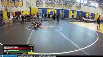 106 lbs Round 3 (8 Team) - Seth Mleczynski, Black Hive vs Tyler Creekmore, A`Dale