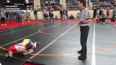 75_B lbs Consi Of 16 #2 - Nico Shrader, Bentworth vs Liam Suhadolnik, Apollo Ridge