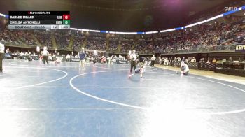50 lbs Round Of 16 - Carlee Miller, Fairfield vs Chelsa Antonelli, Methacton