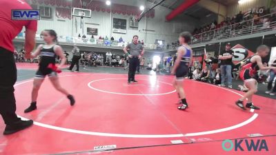 80 lbs Quarterfinal - Sebashtyn Small, Sallisaw Takedown Club vs Cooper Howell, Viking Wrestling Club