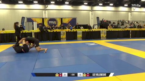 Lee Villeneuve vs LUIS RUBALCAVA 2024 World IBJJF Jiu-Jitsu No-Gi Championship