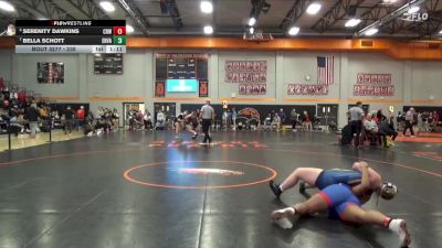 235 lbs Semifinal - Serenity Dawkins, Cedar Rapids Washington vs Bella Schott, English Valleys