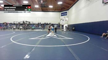 149 lbs Quarterfinal - Gil Mossburg, Unattached vs Andre Dargani, San Francisco State University