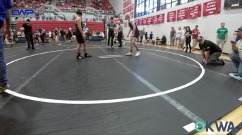 120 lbs Semifinal - Jace Thompson, Red Ryder Wrestling Club vs Beau Garrett, Little Axe Takedown Club