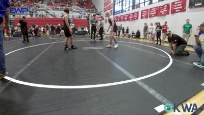 120 lbs Semifinal - Jace Thompson, Red Ryder Wrestling Club vs Beau Garrett, Little Axe Takedown Club