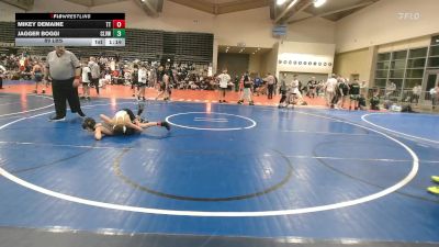 89 lbs Rr Rnd 4 - Mikey Demaine, Team Tugman - MSC vs Jagger Boggi, Clearview - MSC