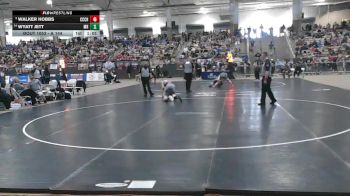 A 144 lbs Champ. Round 1 - Walker Hobbs, Cheatham Co. Central High School vs Wyatt Jett, Marshall Co. High School