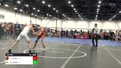 157 lbs C Of 8 #1 - Caleb Fish, Oklahoma State vs Legend Lamer, Cal Poly