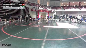 120 lbs Round Of 16 - Kathryn Tetreault, Cache High School Girls vs Rylee Sexton, Berryhill High School