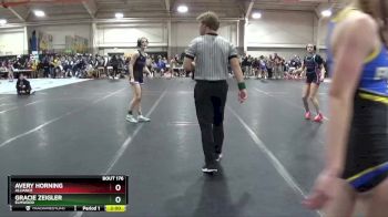 115 lbs Champ. Round 2 - Gracie Zeigler, Elmwood vs Avery Horning, Alliance