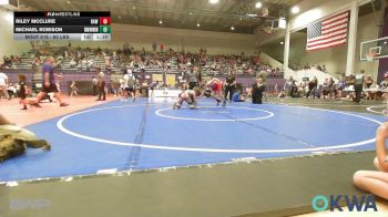 80 lbs Semifinal - Riley Mcclure, Raw Wrestling Club vs Michael Robison, Skiatook Youth Wrestling