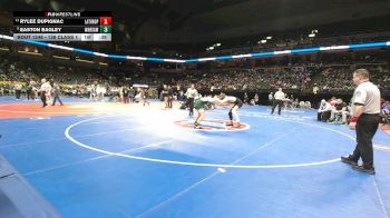 138 Class 1 lbs Cons. Round 2 - Rylee Dupignac, Lathrop vs Easton Bagley, Warsaw