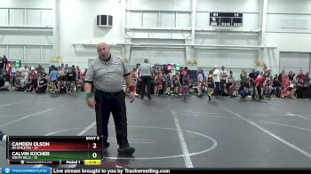 80 lbs Round 2 (8 Team) - Camden Olson, 84 Athletes vs Calvin Kocher, South Hills