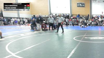 114 lbs Round Of 16 - Ella Libiszewski, Ludlow vs Selena Batres, Jonathan Law