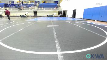 61 lbs Quarterfinal - Alex Morgan, Ft. Gibson Takedown Club vs Holden Oliver, Cowboy Wrestling Club