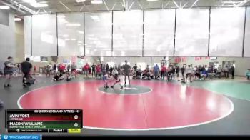 41 lbs Round 3 - Mason Williams, Bonneville Wrestling Club vs Avin Yost, Homedale