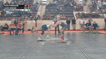 160_B lbs Consolation - Blake Cunningham, Mifflin County vs Alaric Husband, Cochranton