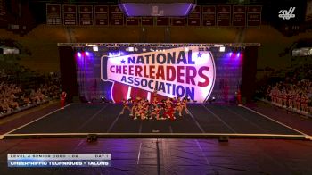 Cheer-riffic Techniques - Talons [2026 L4 Senior Coed - D2 Day 1] 2026 NCA San Marcos Classic