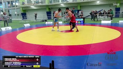 80kg Semifinal - Mehar Deol, Guru Gobind Singh WC vs Harjot Shergill, Canadian Mal Wrestling