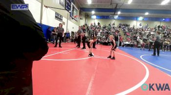 37 lbs Round Of 16 - Rosson Parrent, Labette County Wrestling vs Kovee Bolin, Sallisaw Takedown Club