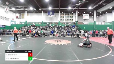 138 lbs Round Of 32 - Justin Shay, Iona Prep vs Griffin Petzold, Warwick Valley