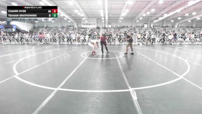 182 lbs Consi Of 64 #2 - Cqahni Dyer, MA vs Teagan Gratkowski, DE