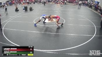 3A 150 lbs Quarterfinal - Jayden Jenkins, Palmetto vs Derick Graham, Lake City Hs