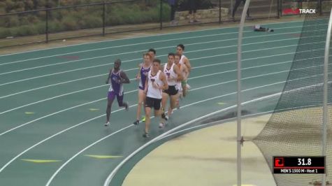 Men's 1500m, Heat 1