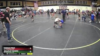 44 lbs Cons. Semi - Brantley Rogers, JET Wrestling Club vs Thomas Price, JET Wrestling Club