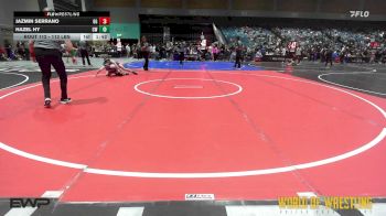112 lbs 3rd Place - Jazmin Serrano, Grapevine Grapplers vs Hazel Hy, Cosumnes Wrestling