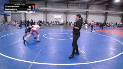 115 lbs Rr Rnd 5 - Jack Obiedzinski, Team Squeeze - MSB vs Brandon Rios, Mat Assassins - MSB