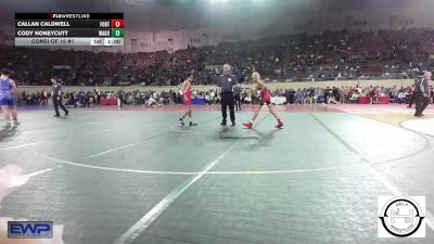 94 lbs Consi Of 16 #1 - Cody Honeycutt, Wagoner vs Callan Caldwell, Fort Gibson Youth Wrestling