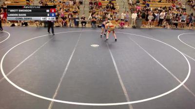 138 lbs Cons. Semis - Brett Swenson, MN vs Landen Davis, IA