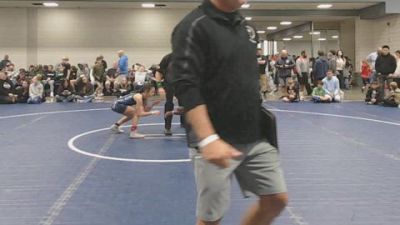 80 lbs Round Of 32 - Amelia Acquafredda, OH vs Robert Gibbs, GA
