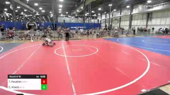 106 lbs Round Of 16 - Tanner Paustian, Moen Wrestling Academy vs Chase Krantz, Blue Line Training Academy