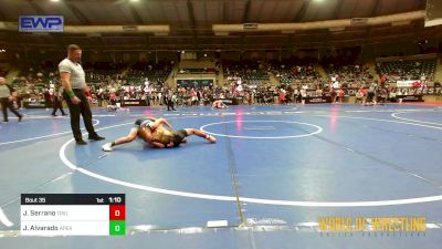 96 lbs Quarterfinal - Joel Serrano, Triumph Trained vs John Alvarado, Apex