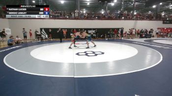 70 kg Champ. Rd Of 16 - Nathan Lucier, Bearcat Wrestling Club vs Sergio Lemley, Cliff Keen Wrestling Club